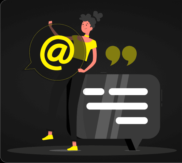 Contact support illustration